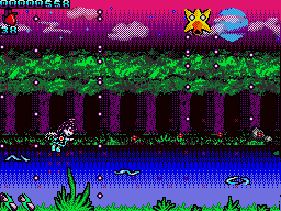 Chibi Akuma(s) River level - MSX V9990