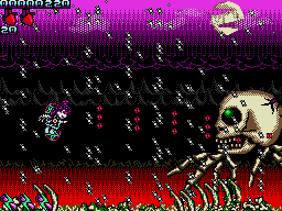 Chibi Akumas 1st level boss -MSX V9990 version